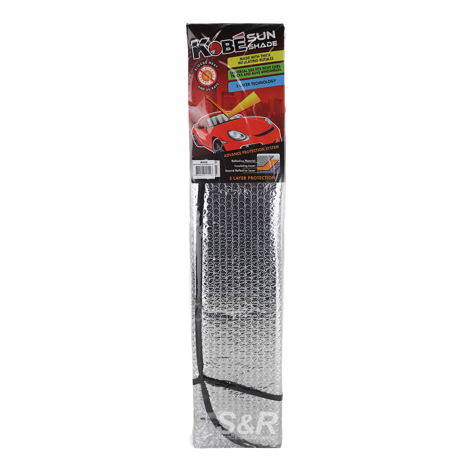 Kobe Reflective Sunshade 2pcs Kobe Reflective Sunshade 2pcs